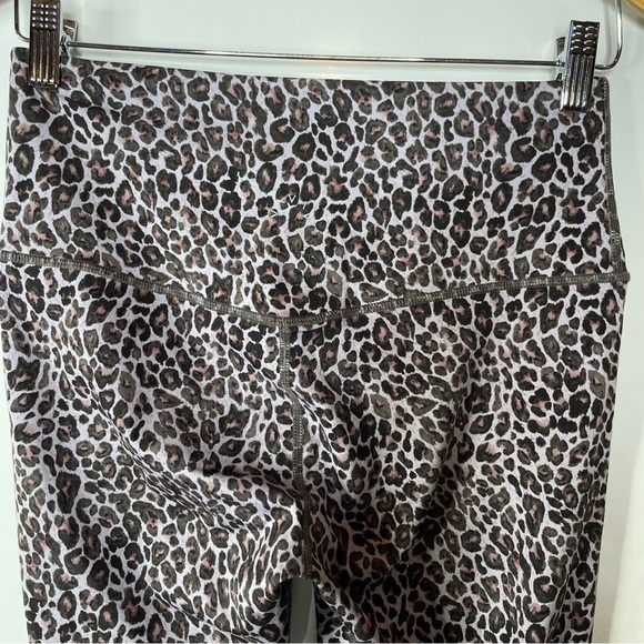 Varley Let’s Move High Waist Brushed Leopard Print Leggings Medium - Picture 4 of 6